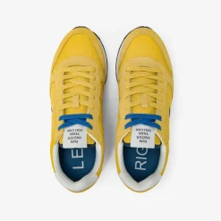 Online Sneaker Tom in nylon e suede giallo Uomo Scarpe|Uomo