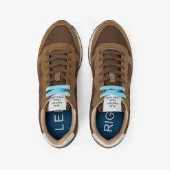 Best Sneaker Tom in nylon e suede marrone Uomo Scarpe|Uomo