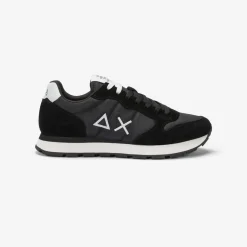 Discount Sneaker Tom in nylon e suede nero Uomo Scarpe|Uomo
