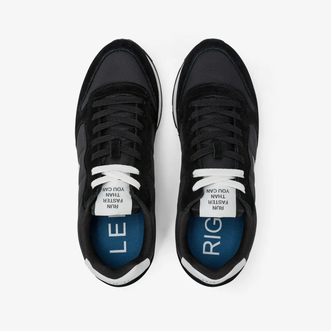 Discount Sneaker Tom in nylon e suede nero Uomo Scarpe|Uomo