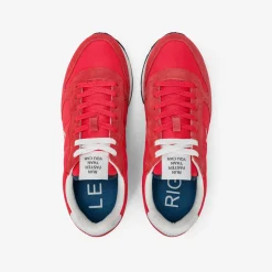 Sale Sneaker Tom in nylon e suede rosso Uomo Scarpe|Uomo