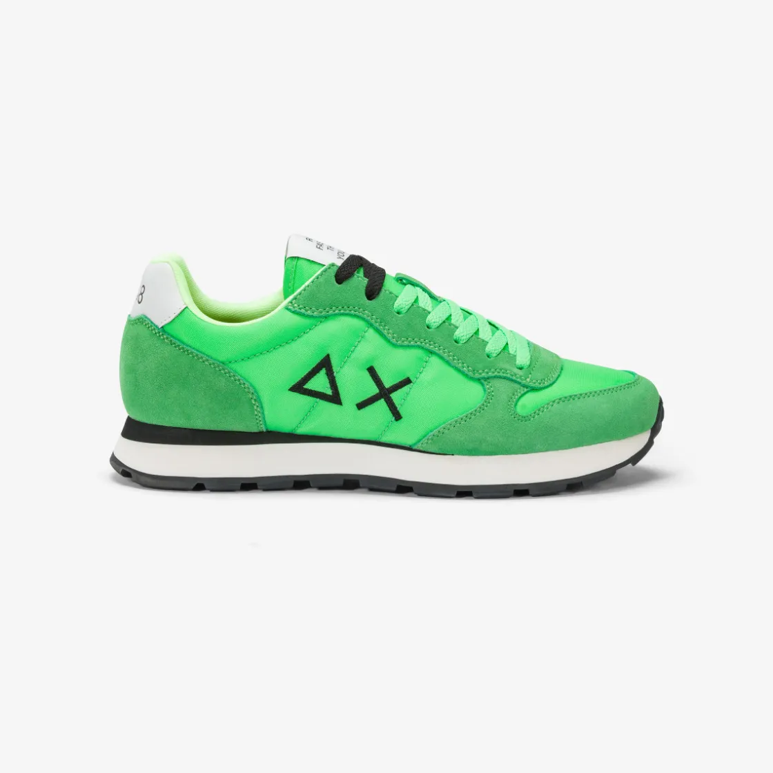 Discount Sneaker Tom in nylon e suede verde fluo Uomo Scarpe|Uomo