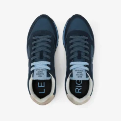 Online Sneaker Tom Multicolor in nylone e suede blu navy Uomo Scarpe|Uomo