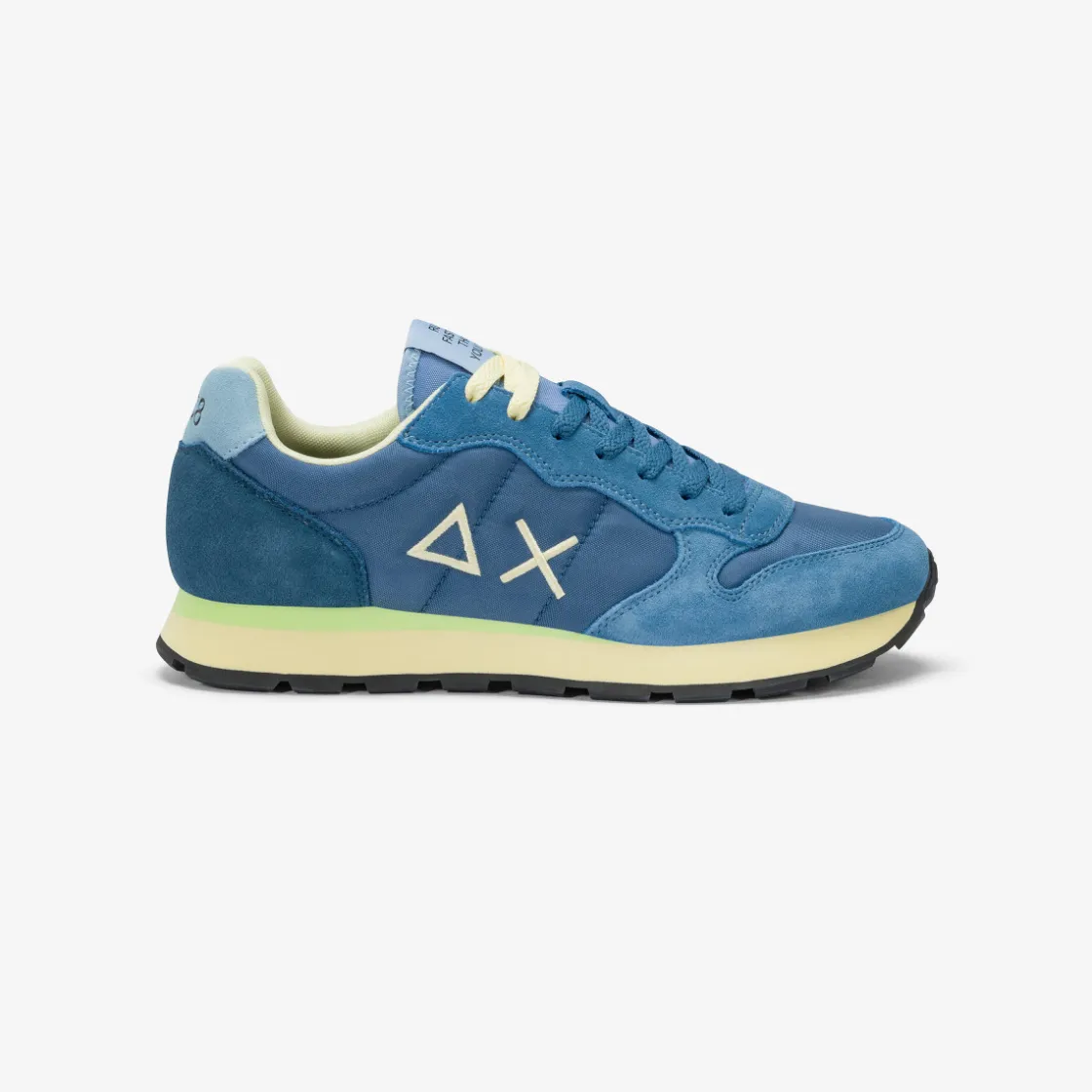 New Sneaker Tom Multicolor in nylone e suede avio scuro Uomo Scarpe|Uomo