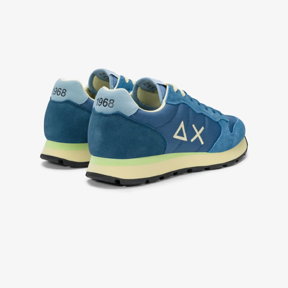 New Sneaker Tom Multicolor in nylone e suede avio scuro Uomo Scarpe|Uomo