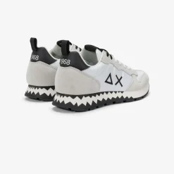 Discount Sneaker Tom Snake in nylon e suede bianco Uomo Scarpe|Uomo