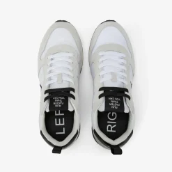 Discount Sneaker Tom Snake in nylon e suede bianco Uomo Scarpe|Uomo
