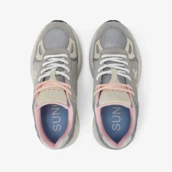 Fashion Sneaker Venus in suede e mesh grigio chiaro Donna Scarpe|Donna