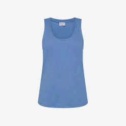 Fashion Top in cotone avio Donna T-Shirts