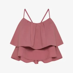 Hot Top in cotone rosa scuro Donna T-Shirts
