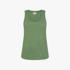 Fashion Top in cotone verde salvia Donna T-Shirts