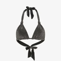 Hot Top mare in lurex nero Donna Costumi Donna