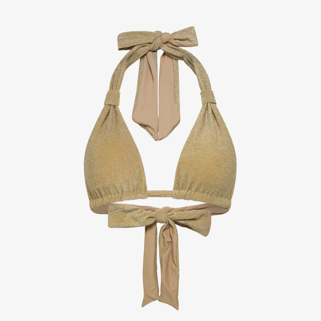 Hot Top mare in lurex oro Donna Costumi Donna