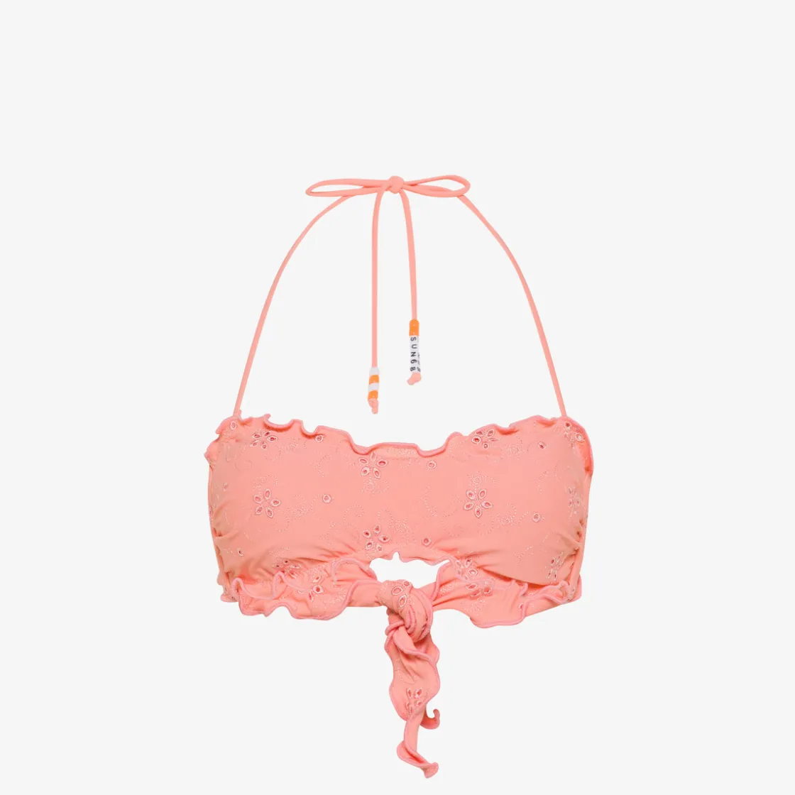 Best Top mare in nylon con ricamo rosa fenicottero Donna Costumi Donna