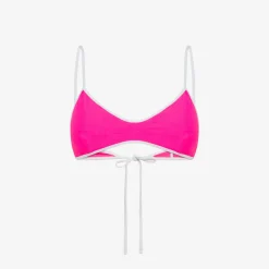 Online Top mare in nylon fucsia Donna Costumi Donna