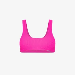 New Top mare in nylon fucsia Donna Costumi Donna