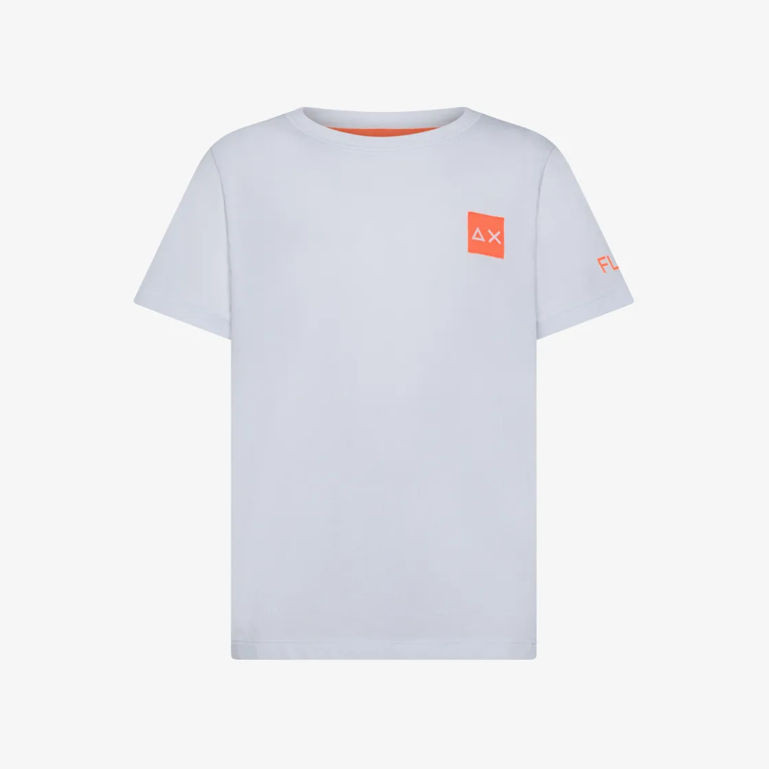 Sale T-shirt bianca con patch fluo Bambino T-Shirts