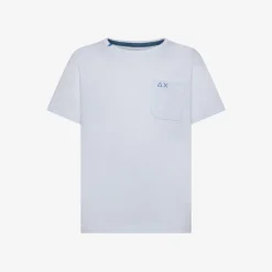Clearance T-shirt bianca con taschino Bambino T-Shirts