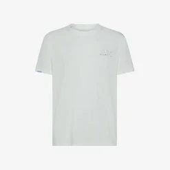 Fashion T-shirt bianco panna con lavaggio vintage Uomo T-Shirts