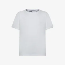Outlet T-shirt bianco panna in cotone fiammato Bambino T-Shirts
