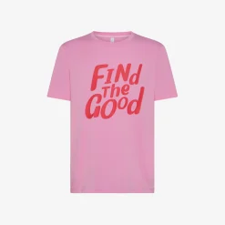New T-shirt geranio con stampa lettering Uomo T-Shirts
