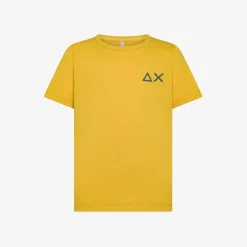 Hot T-shirt gialla con logo Bambino T-Shirts