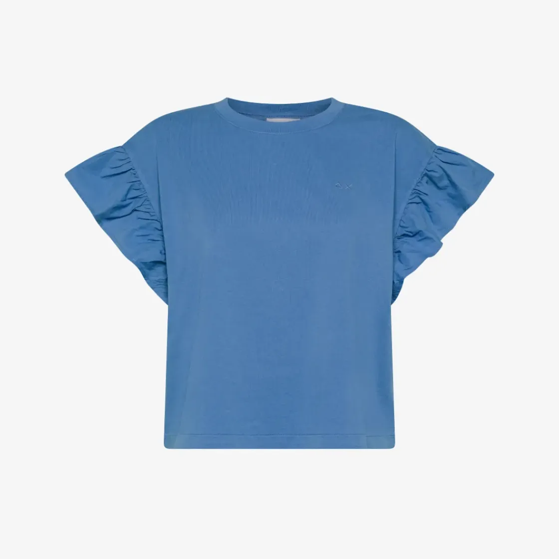 Sale T-shirt in cotone avio Donna T-Shirts