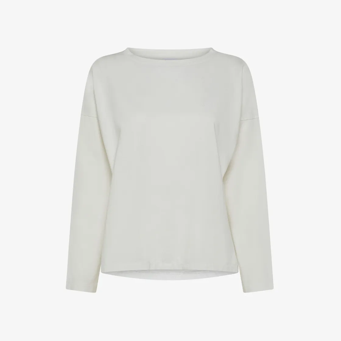 Hot T-shirt in cotone bianco panna Donna T-Shirts