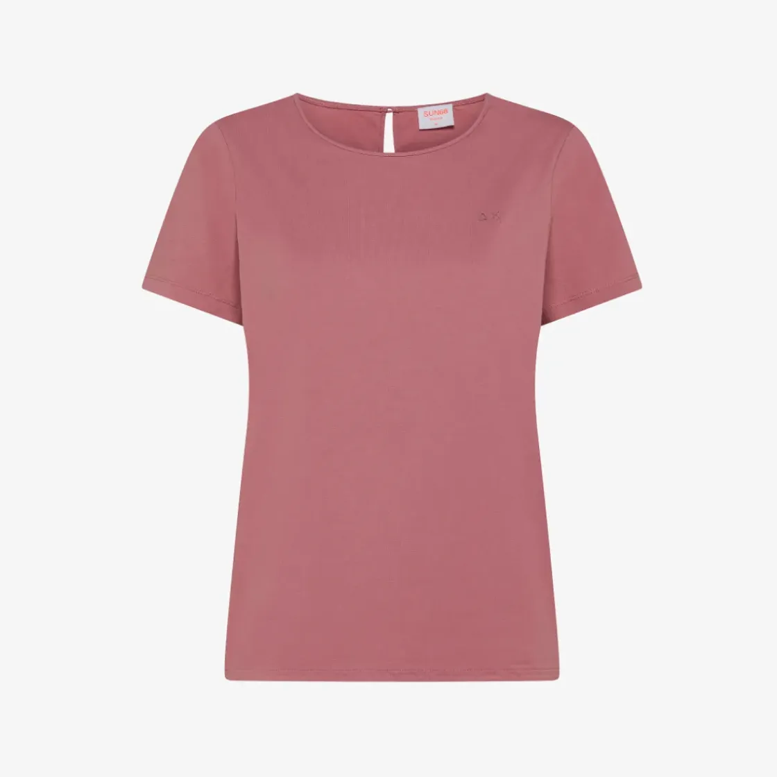 Clearance T-shirt in cotone rosa scuro Donna T-Shirts