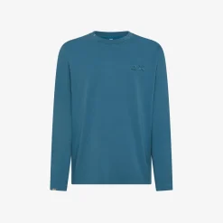 Sale T-shirt in jersey di cotone avio scuro Uomo T-Shirts