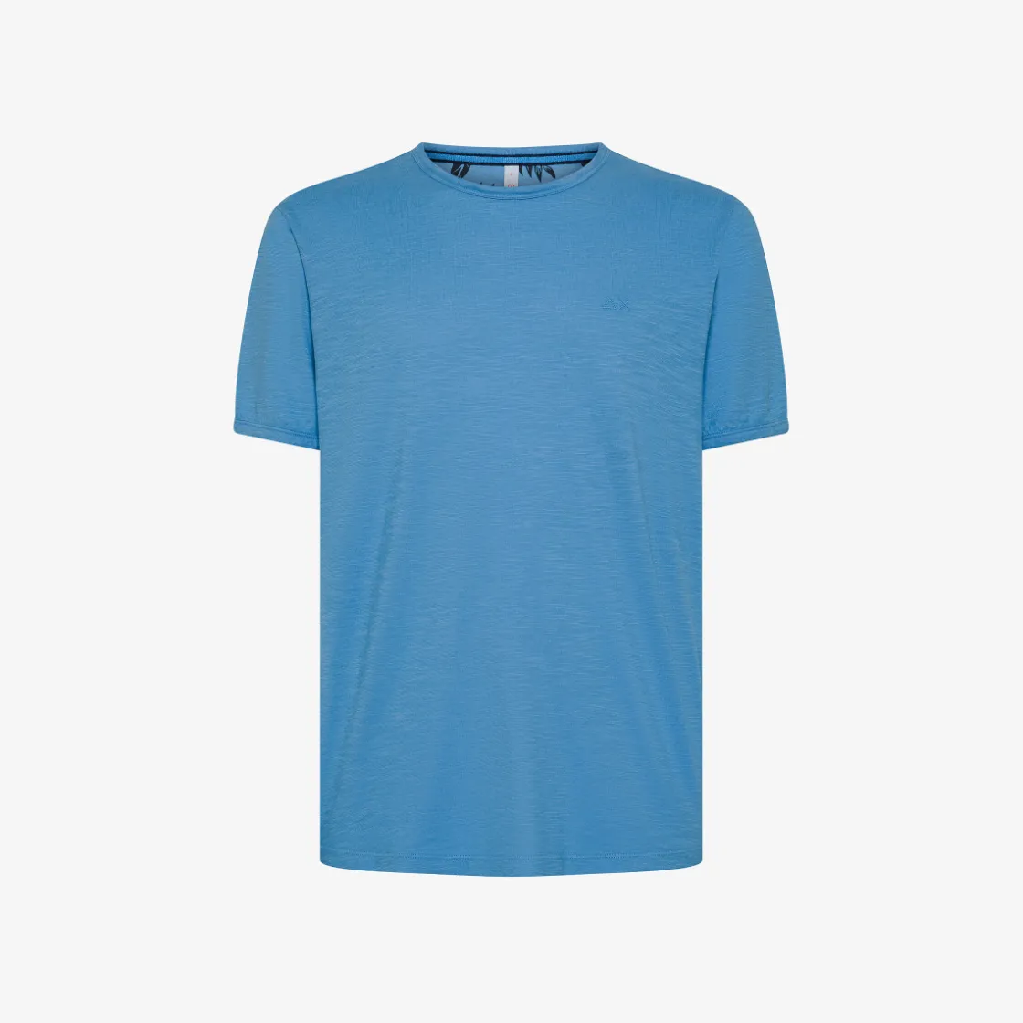 New T-shirt in jersey di cotone avio Uomo T-Shirts