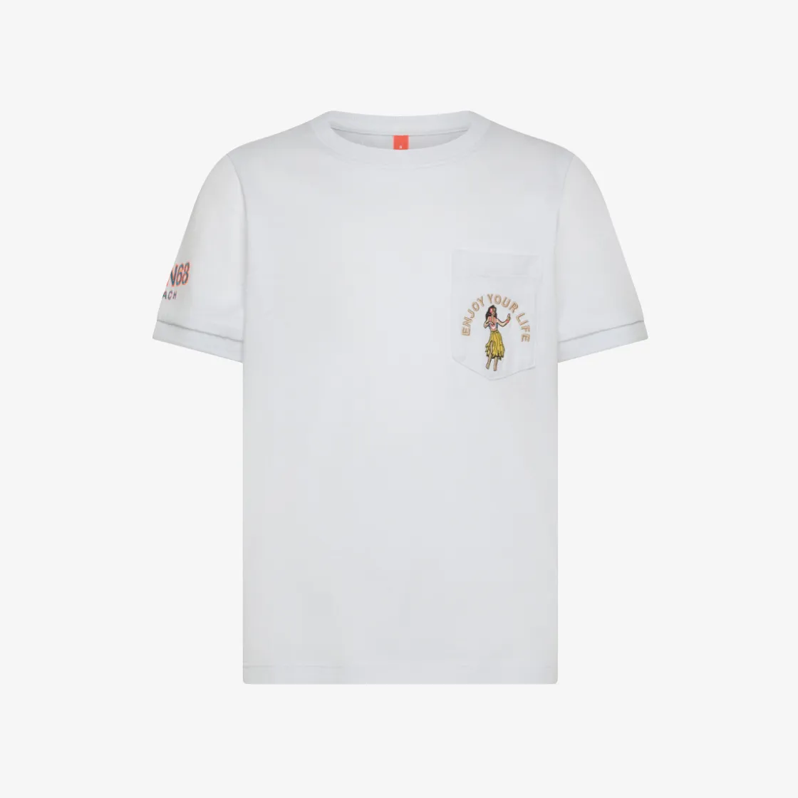 Online T-shirt in jersey di cotone bianco Bambino T-Shirts|Beachwear Bimbo