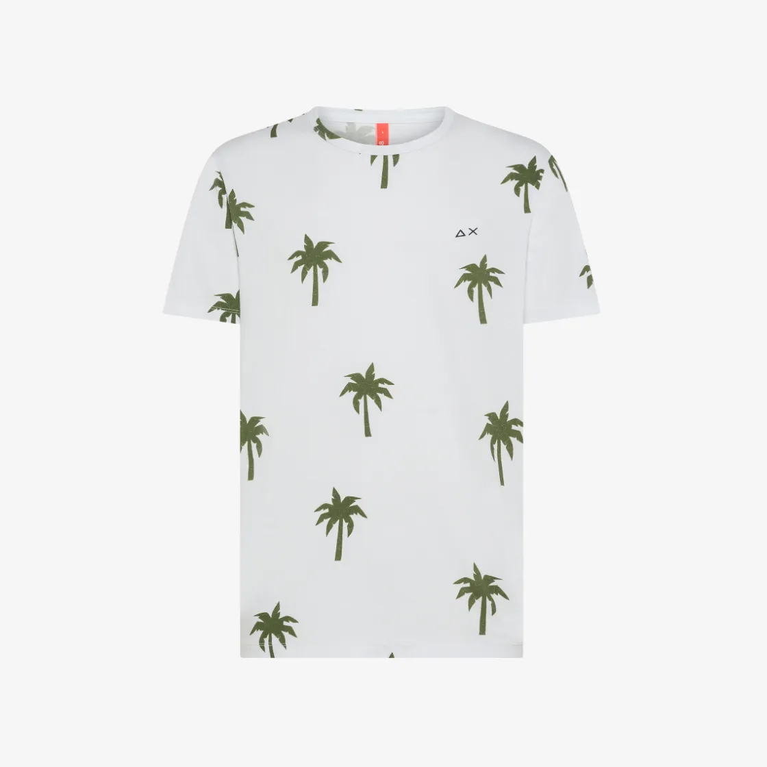 Fashion T-shirt in jersey di cotone bianco Uomo Beachwear Uomo