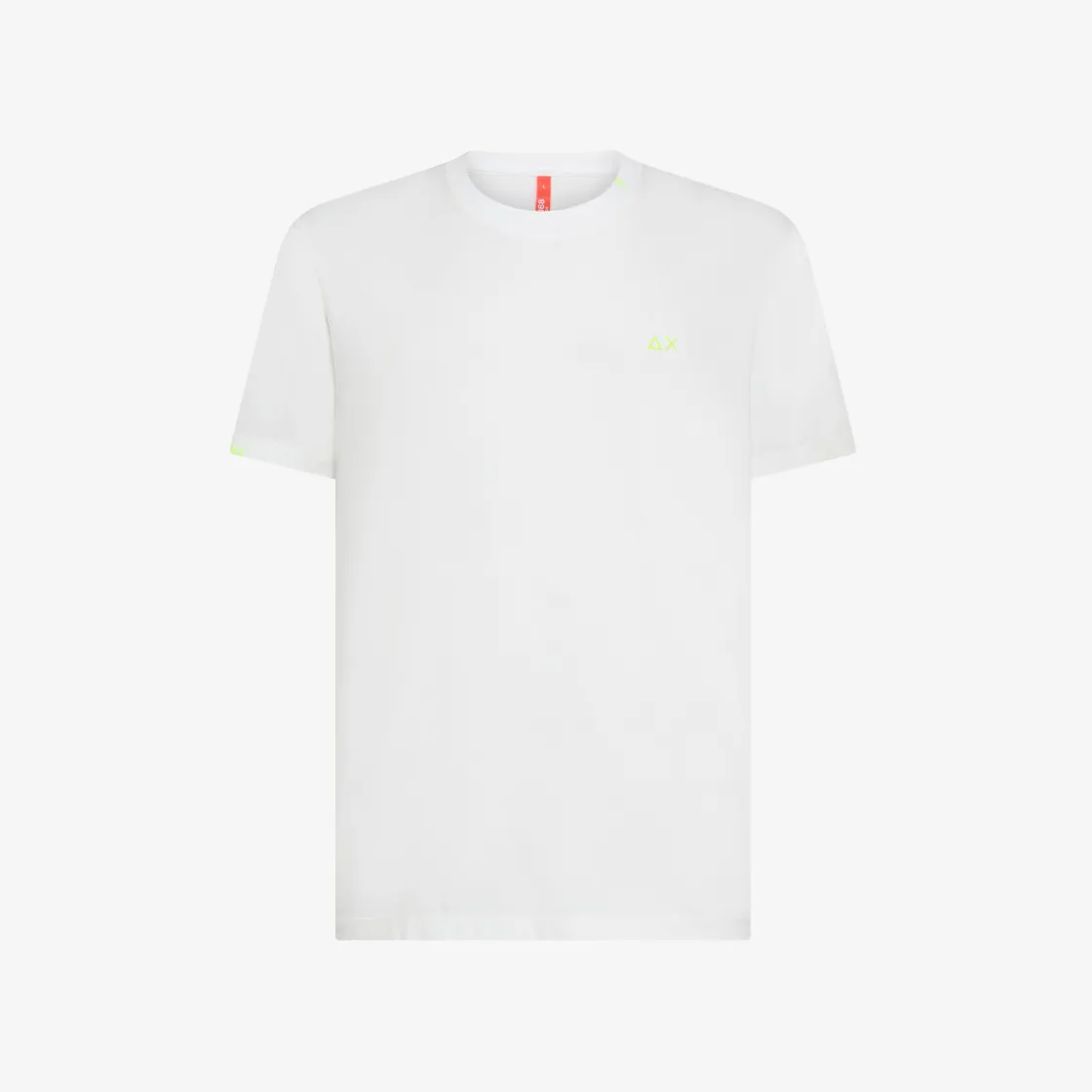 Fashion T-shirt in jersey di cotone bianco panna Uomo Beachwear Uomo