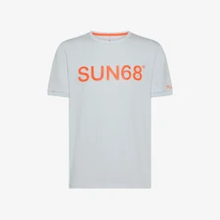 Online T-shirt in jersey di cotone bianco Uomo T-Shirts