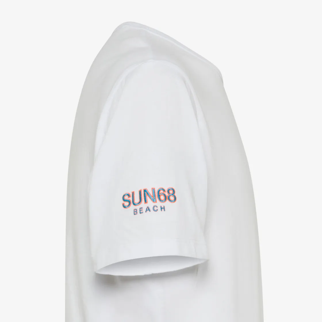 Best T-shirt in jersey di cotone bianco Uomo T-Shirts|Beachwear Uomo