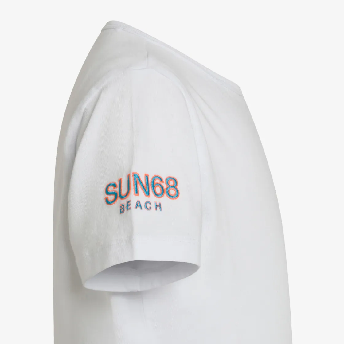 Sale T-shirt in jersey di cotone bianco Bambino T-Shirts|Beachwear Bimbo