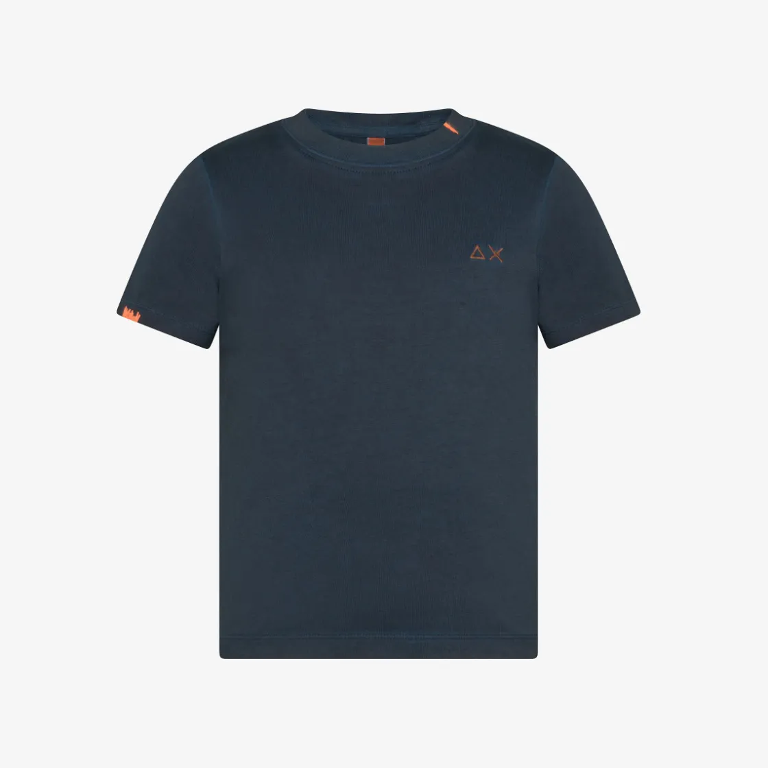 Clearance T-shirt in jersey di cotone blu navy Bambino T-Shirts|Beachwear Bimbo