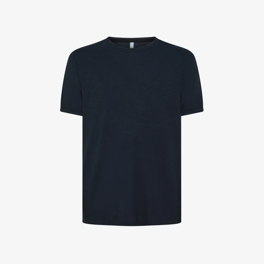 New T-shirt in jersey di cotone blu navy Uomo T-Shirts