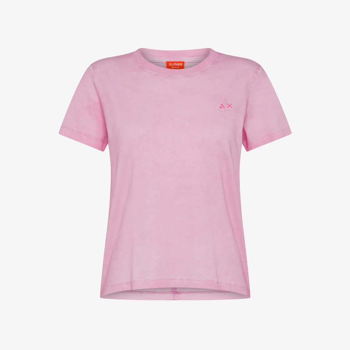Online T-shirt in jersey di cotone geranio Donna T-Shirts|Beachwear Donna