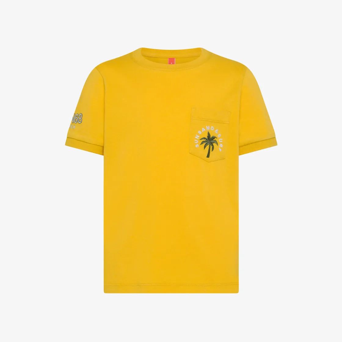 Online T-shirt in jersey di cotone giallo Bambino T-Shirts|Beachwear Bimbo