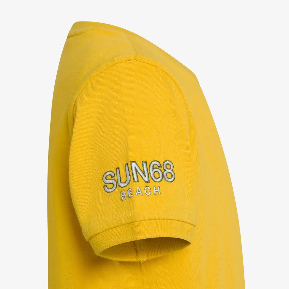 Online T-shirt in jersey di cotone giallo Bambino T-Shirts|Beachwear Bimbo