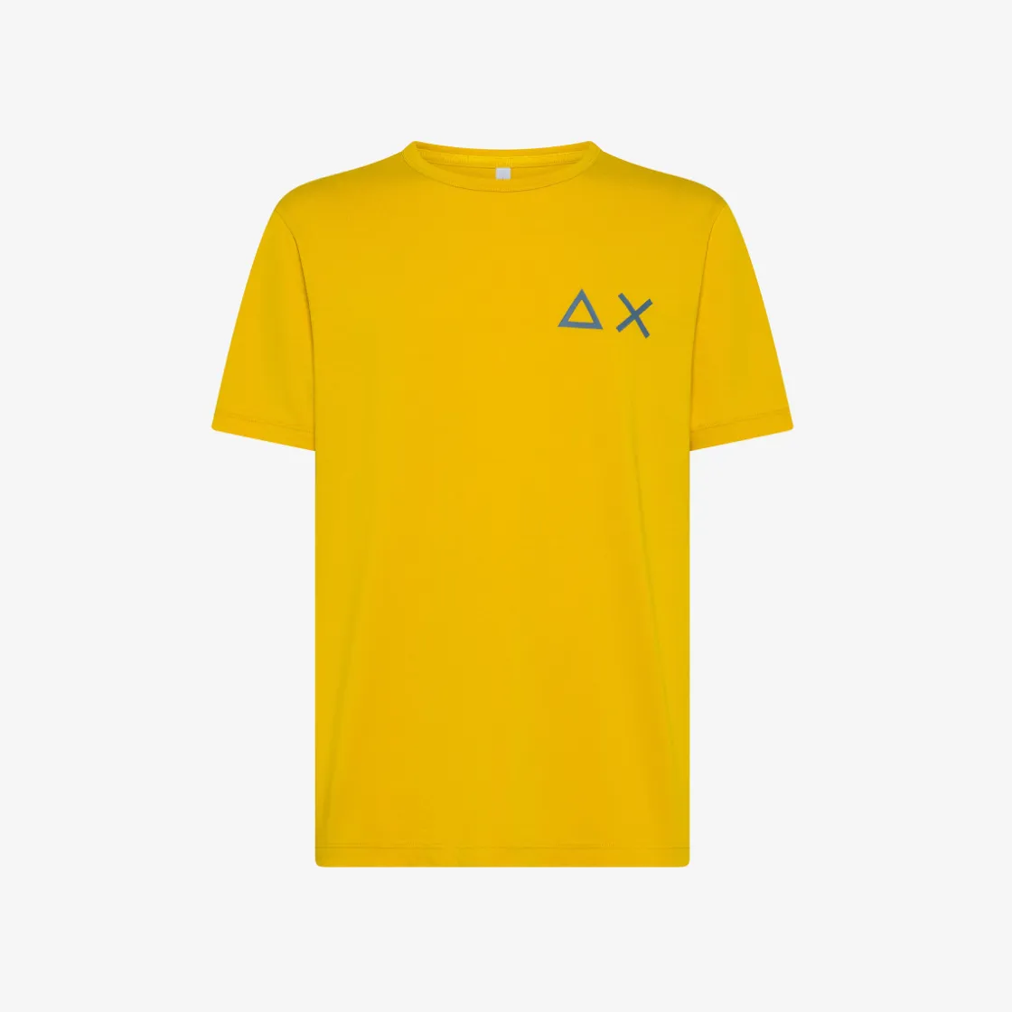 Sale T-shirt in jersey di cotone giallo Uomo T-Shirts
