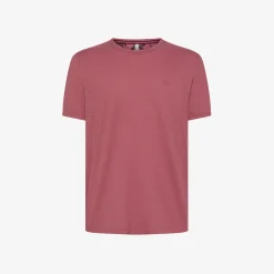 Clearance T-shirt in jersey di cotone rosa scuro Uomo T-Shirts