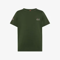 Best T-shirt in jersey di cotone verde scuro Beachwear Bimbo|T-Shirts