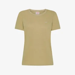 Best T-shirt in lino e cotone stone Donna T-Shirts