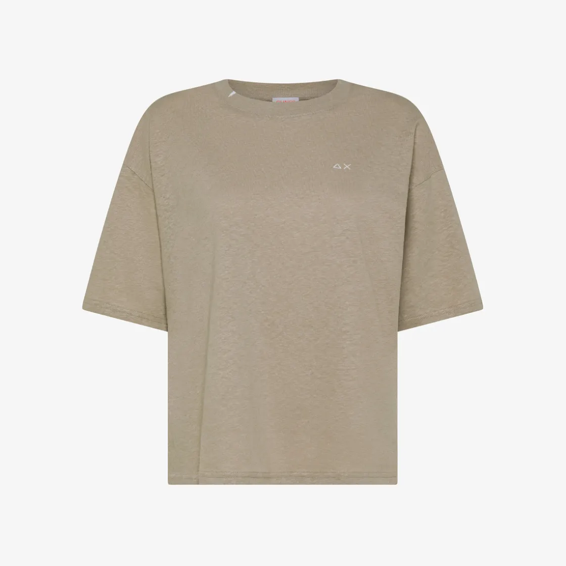 Best T-shirt in lino e cotone stone Donna T-Shirts
