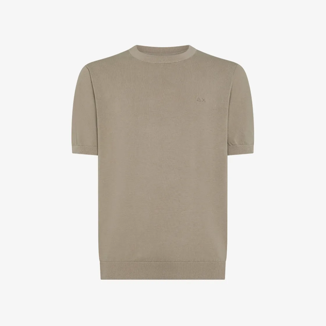 Sale T-shirt in maglia in cotone stone Uomo Maglie