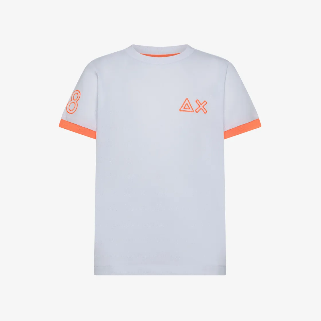 Best T-shirt in piquet di cotone bianco Bambino T-Shirts