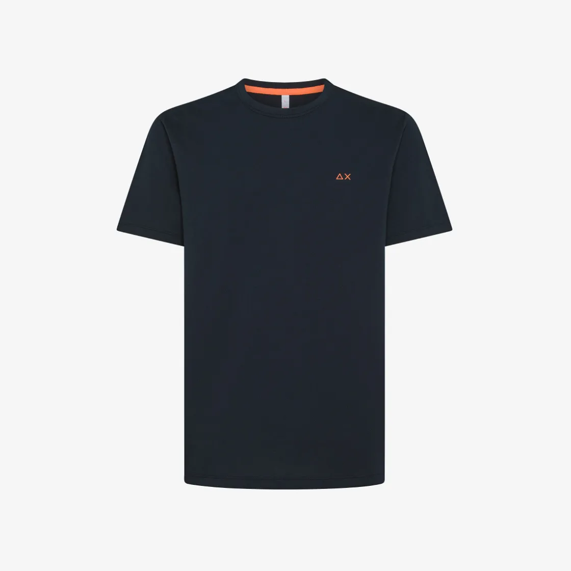 Outlet T-shirt in piquet di cotone blu navy Uomo T-Shirts